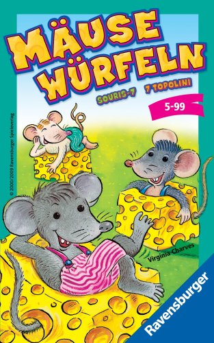 Ravensburger 23104 - Mäuse Würfeln Mitbringspiel
