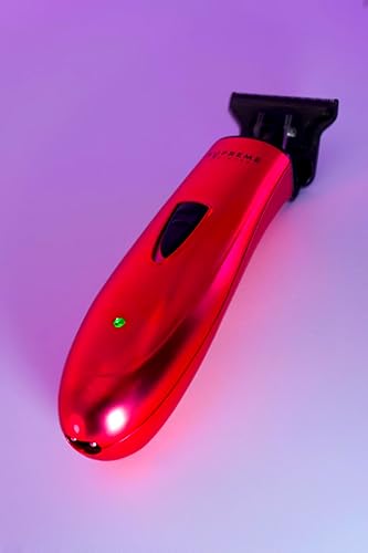 Miniatura 8 de Supreme Trimmer Recortadora para hombres ST5205 Cortadora de pelo profesional de peluquería inalámbrica Clipper Liner Barba Trimmer (rosa)