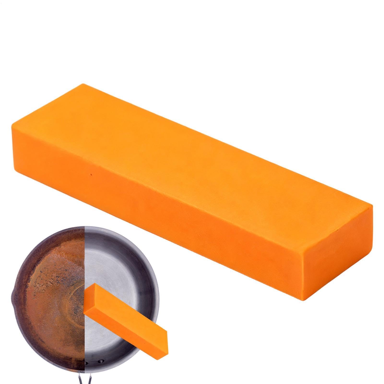 Rust Eraser - wielofunkcyjne narzędzie do polerowania, mocny blok ścierny z technologią nano-grit i bezpłatnym usuwaniem zanieczyszczeń do łazienki, kuchni, umywalki i umywalki