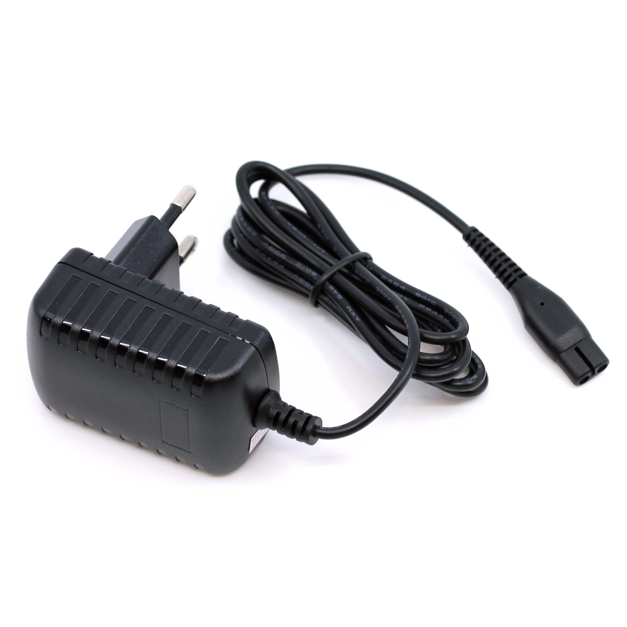 Chargeur compatible Philips Multigroom Series 3000 MG3730/15 MG3731/15 MG3740/15 MG3747/33 MG3757/15 MG3758/13 (Remplace A00390 CP0925/0) avec chiffon de nettoyage d'écran mungoo