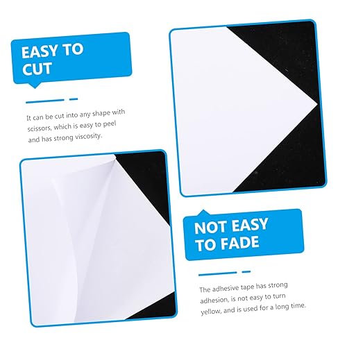 Miniatura 3 de Tofficu 50pcs Double-Sided Tape Removable Double Sided Tape Double Sided Carpet Tape Removable Mounting Tape Photo Tape Ribbon Double Sided Tape for