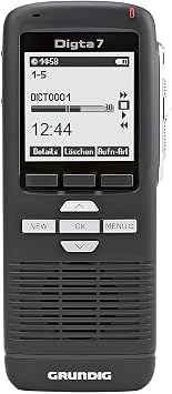 Grundig Digital Dictaphone Digta 7 PDM7020-12 Handheld Dictaphone with Dictation Software 160 x 160 Pixels