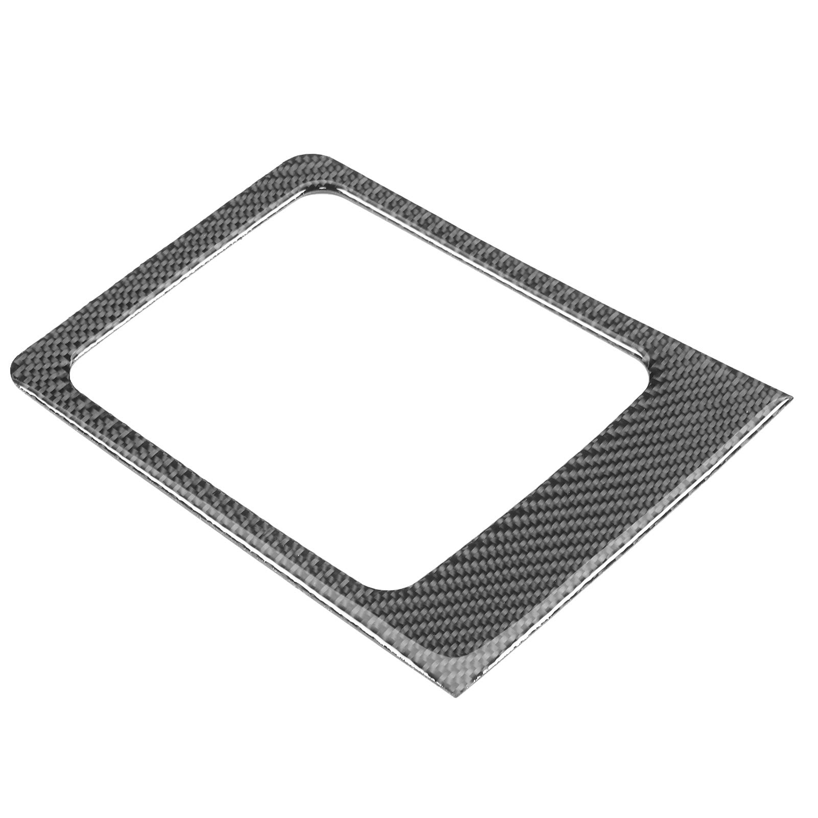Fibra de carbono real para panel de marchas de Lancer GT 2008-2016, acabado interior premium