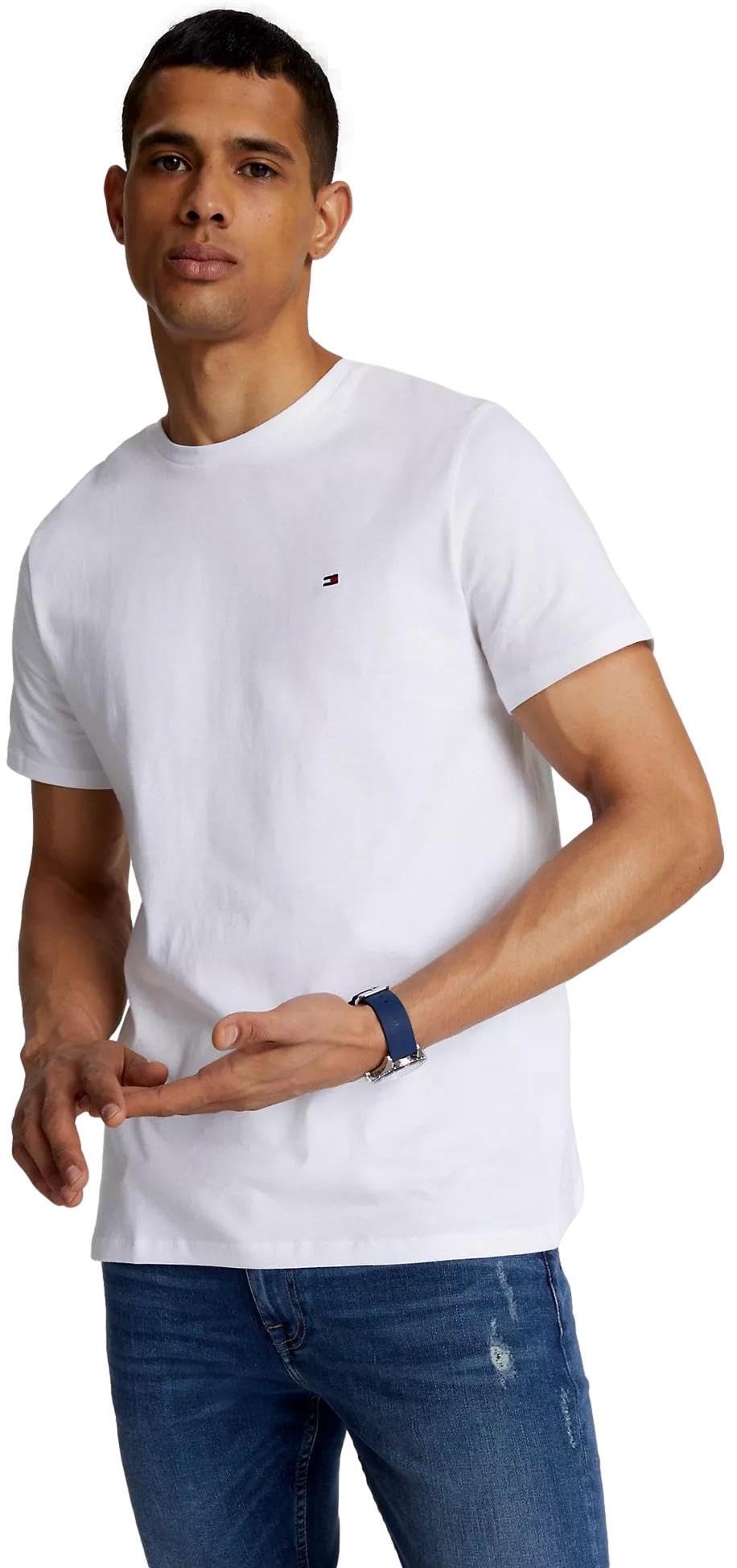 Tommy Hilfiger Men's Tommy Jeans Short Sleeve Logo T-Shirt
