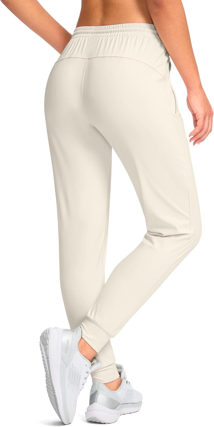 Women's Zipper Pocket Joggers: Tapered Sweatpants Ghana Ubuy