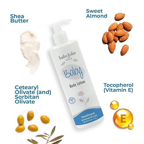 Miniatura 4 de Baby Jolie Set de baño para bebés Champú para bebés 7.5 oz (7.5 fl oz) + Acondicionador para el cabello 7.5 oz (7.5 fl oz) + loción 11 oz (11.0 fl