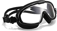 Vista 10 de FEISEDY Gafas de natación sin fugas, antivaho para piscina, para adultos, hombres, mujeres, jóvenes, visión clara de 180°, UV400 B2389