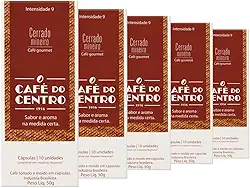 50 Cápsulas compatíveis com Nespresso®, Café do Centro, Cerrado Mineiro