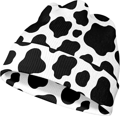 Miniatura 3 de PinUp Angel Gorro de punto para hombre y mujer, gorro de invierno cálido con calavera, lindo gorro suave y cálido con puños, gorro de punto para