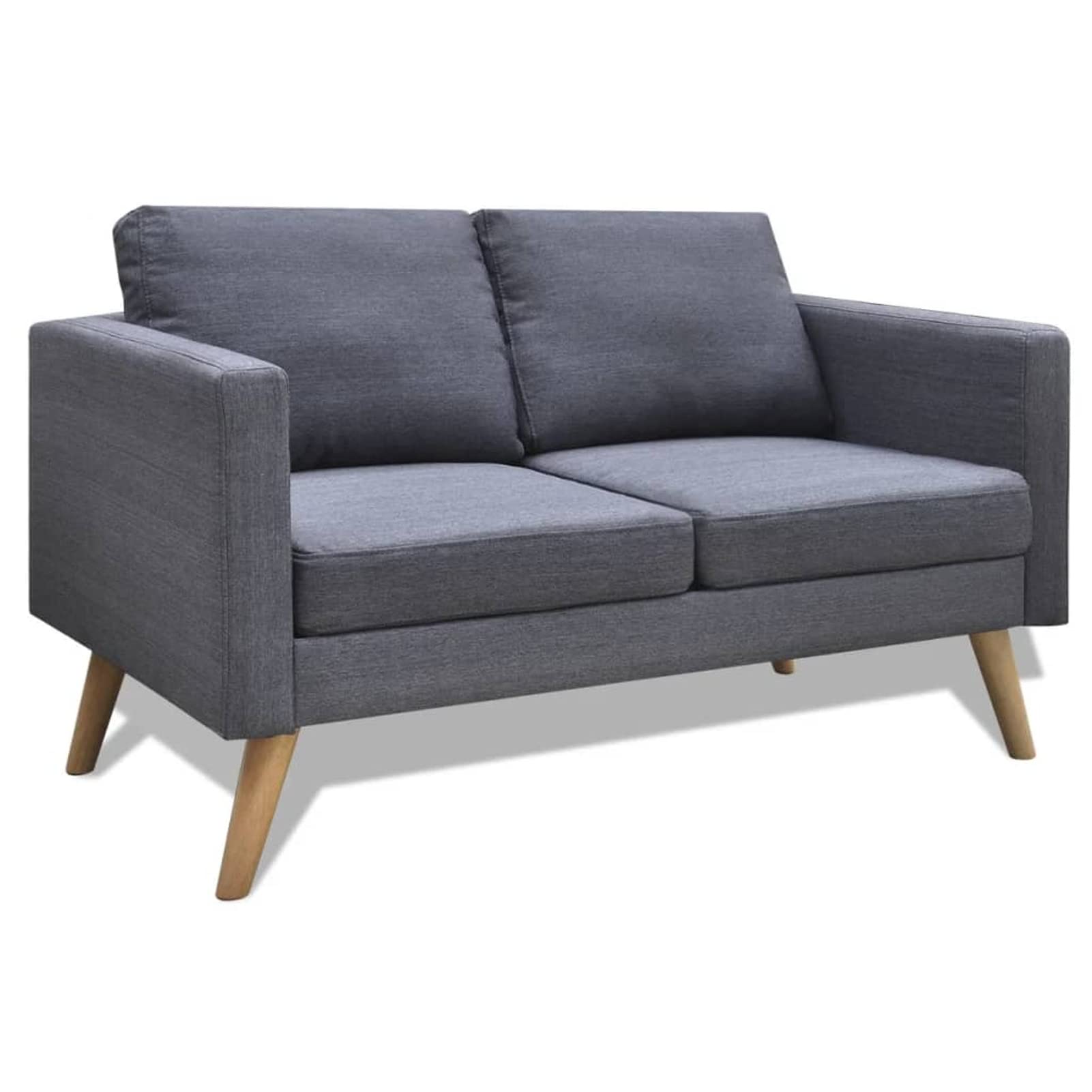ShGaxin Conjunto de sofás de 2 y 3 plazas de Tela Gris Oscuro, Sofas De Salon, Sofa Chaise Longue, Sofa Cama Salon, Muebles Salon