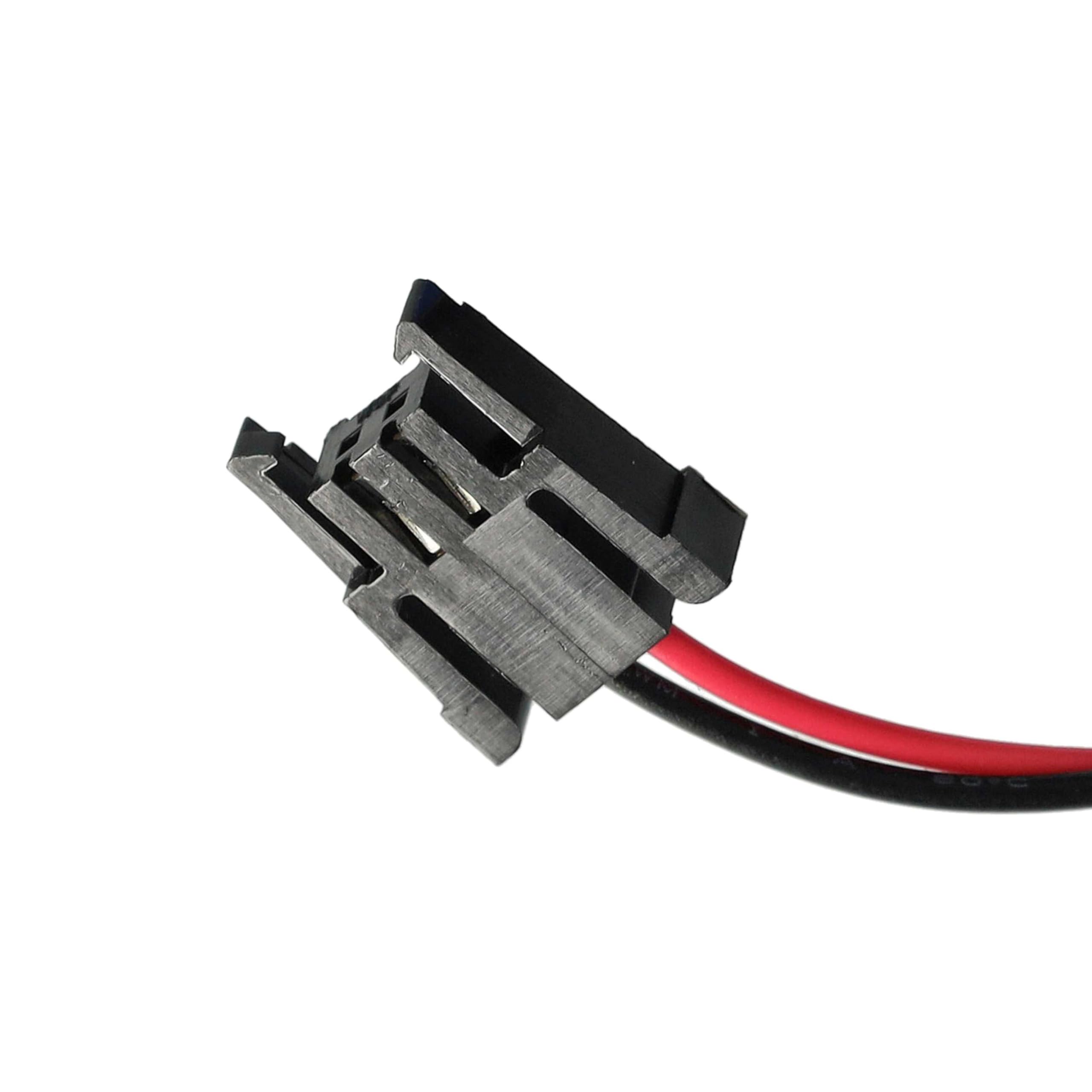vhbw 10 x bateria zastępuje Mitsubishi B9670-MC, A6BAT, A6BAT-MRBAT, do sterowania przemysłowego (1700 mAh, 3,6 V, litowo-jonowy)