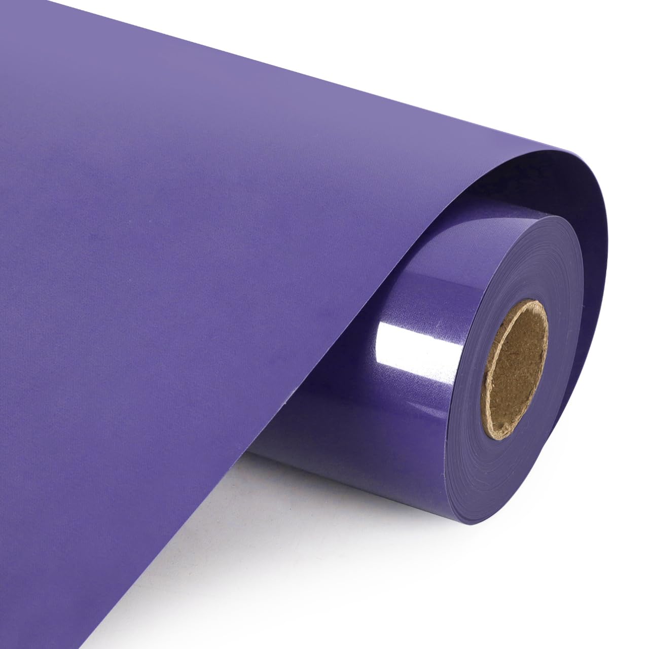 HTVVETUR HTV Vinyl Rolls Heat Transfer Vinyl - 12" x 9ft Purple HTV Vinyl for Shirts, Iron on Vinyl for Cameo - Easy to Cut &amp; Weed for Heat Vinyl Design (12 K16 Purple-9ft)