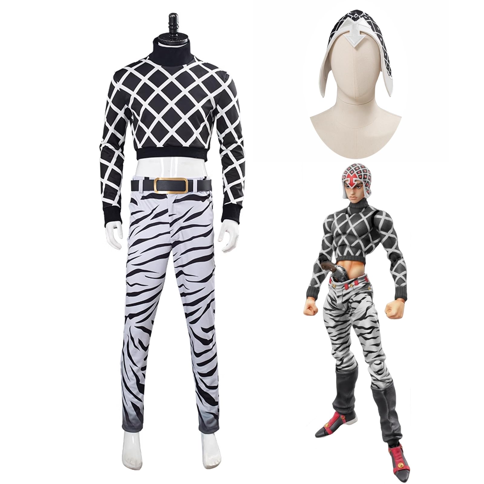 コスプレ衣装 ジョジョの奇妙な冒険 グイード・ミスタ Amazon.co.jp: [YAORUI] グイード・ミスタ 戦闘服 ジョジョの奇妙な