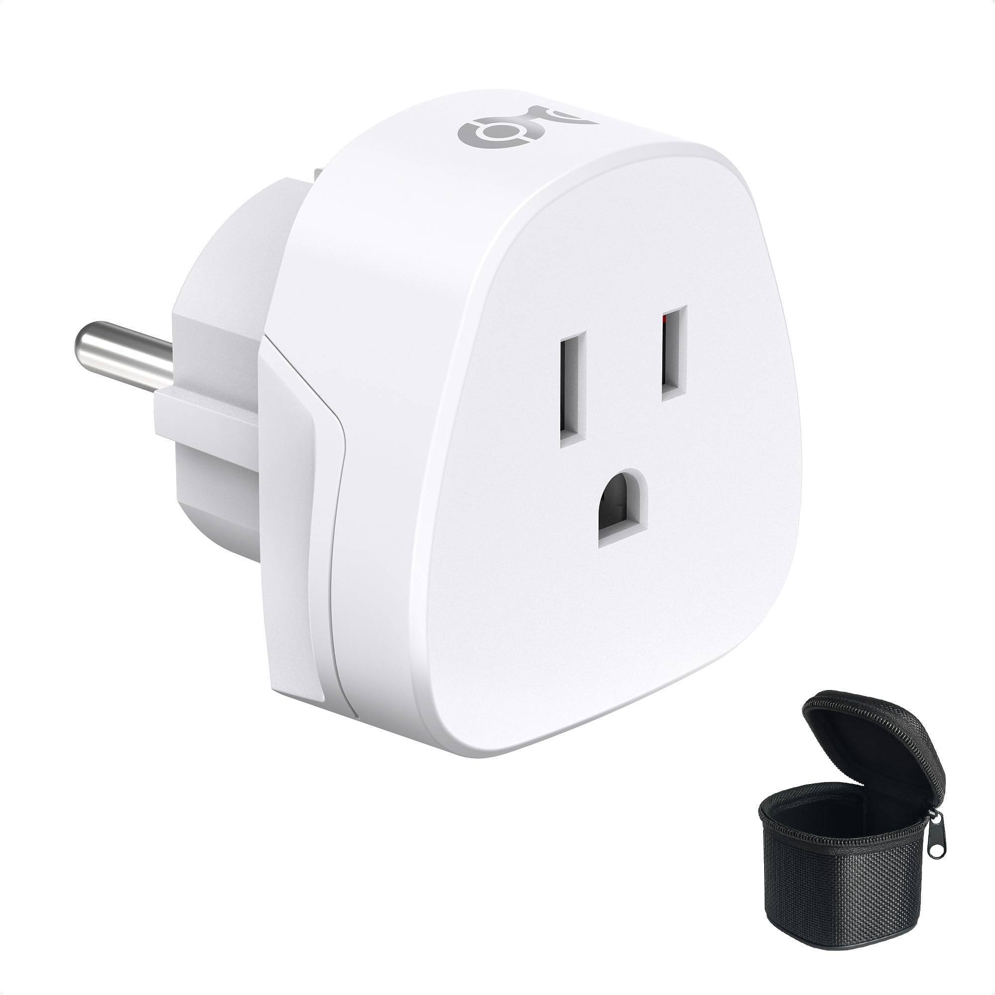 Cable Matters F Type Travel Plug Adapter, US to EU Plug Adapter, Type E/F and Russia Power Converter, CE and RoHS Certified-image-19