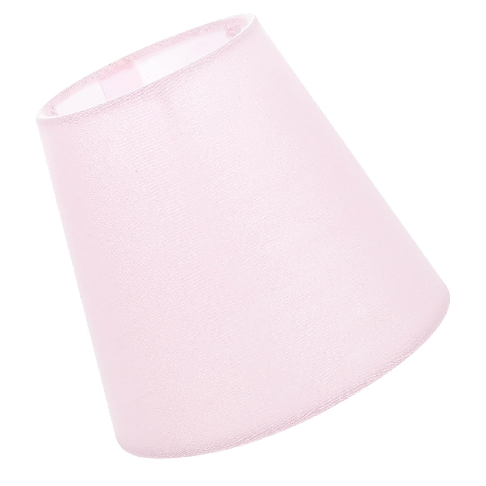 Fabric Drum Lamp Shade E14 Pink Decorative Light Cover