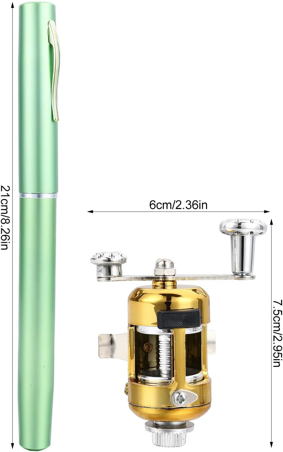 1pc Medium Action Fly Fishing Rod, Ergonomic Aluminum Alloy Handle, Versatile for River, Lake, Reservoir, with Comfort Grip, Includes Drum Wheel, for Fly Fishing Technique