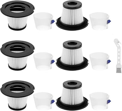 Vacuum Cleaner Vacuum Filters Replacement Parts HEPA Filters. Compatible for MOOSOO K17. Cordless Vacuum Cleaner Accessories