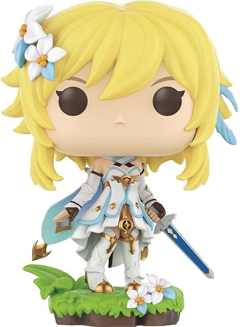 Funko POP Games: Genshin Impact - Lumine, Multicolor, One Size, (68381)