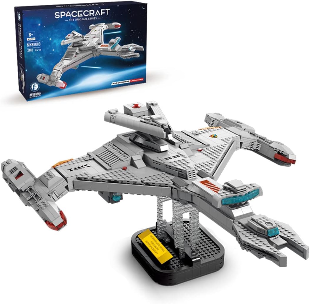 WangSiwe Space Wars Starship Model, Science Fiction Creative Battleship Model Building Blocks Set Compatible con Star Wars (2465 Piezas)