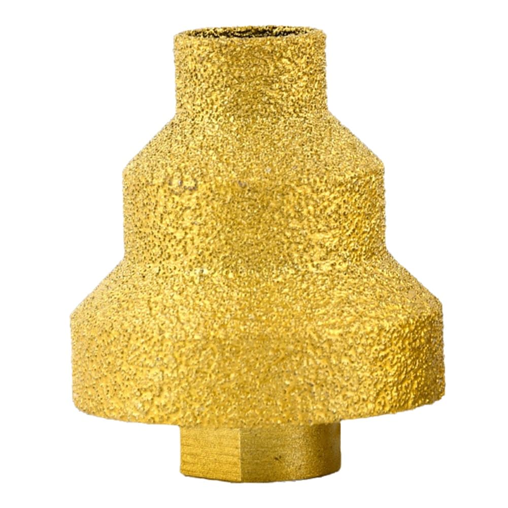 Diamant-Fasenbohrer, 20 – 35 – 50 mm, für Winkelschleifer, Gewinde M14, zum Vergrößern von Marmor, Fliesen, Mauerwerk, Beton, Porzellan
