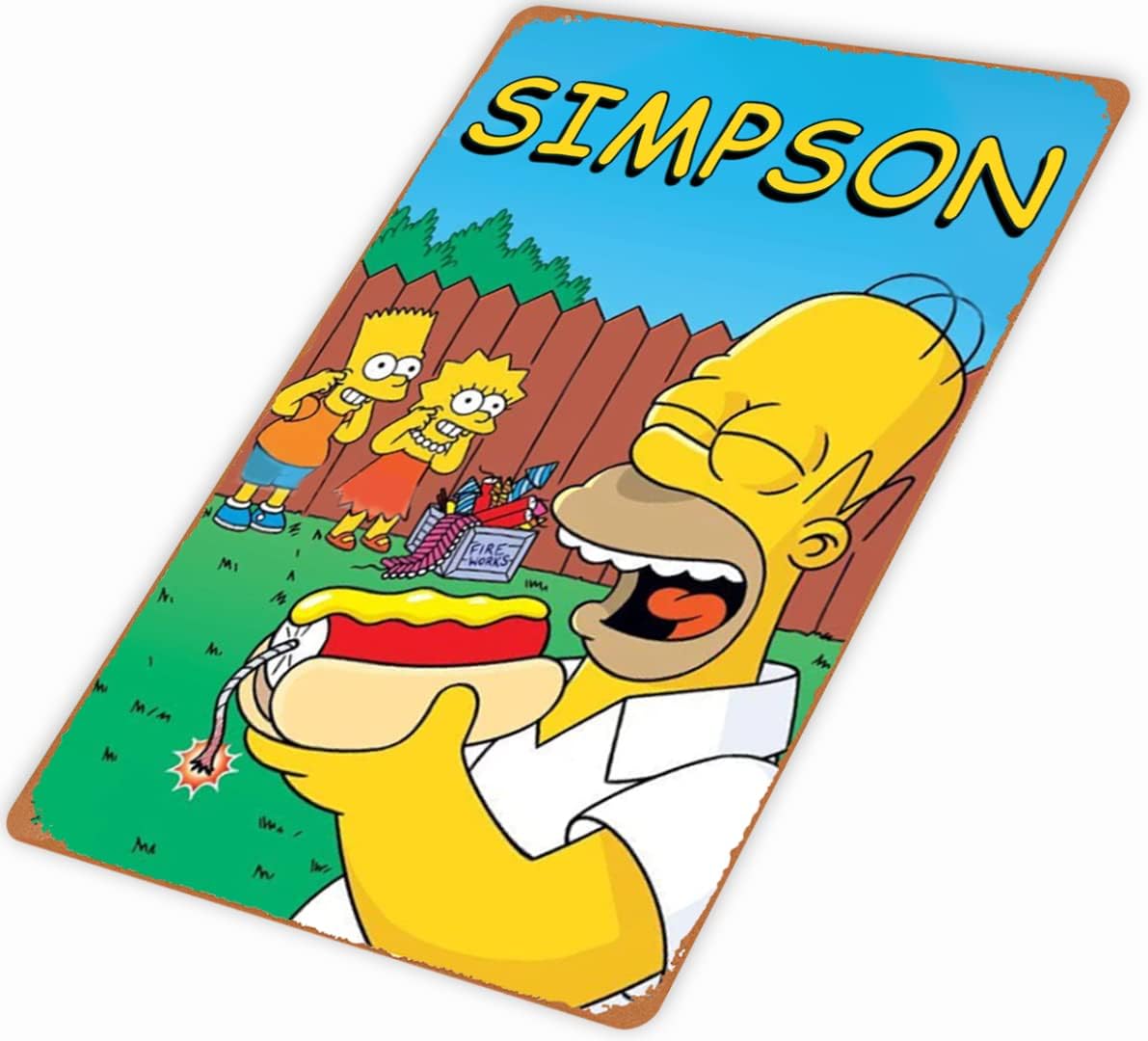 The Simpsons Cartoon 1000 Pieces Wooden Jigsaw Puzzles for