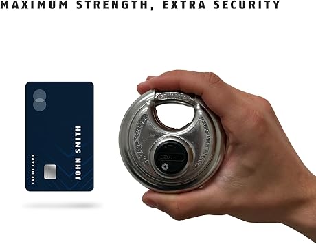 ABUS 20/80 Heavy Duty Diskus Storage Padlock with 2 Keys