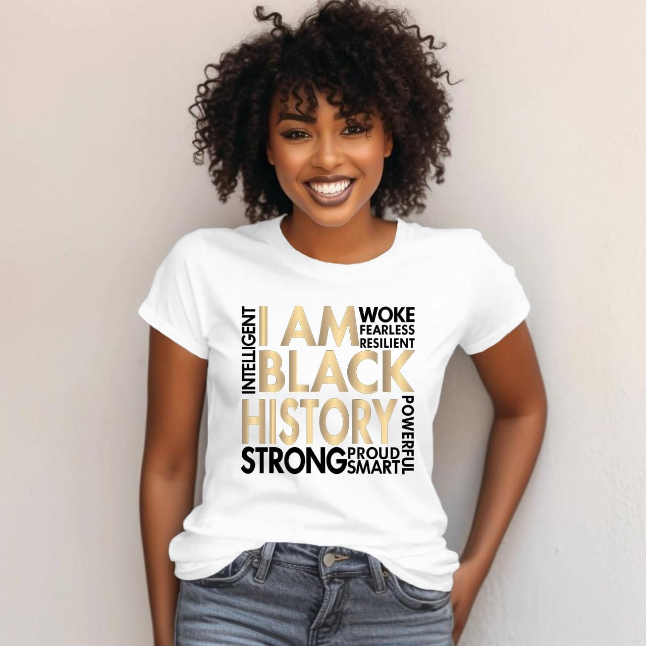 LBP Black History Shirt for Women Black History Month T-Shirt African American Pride Tee Tops - Image 3