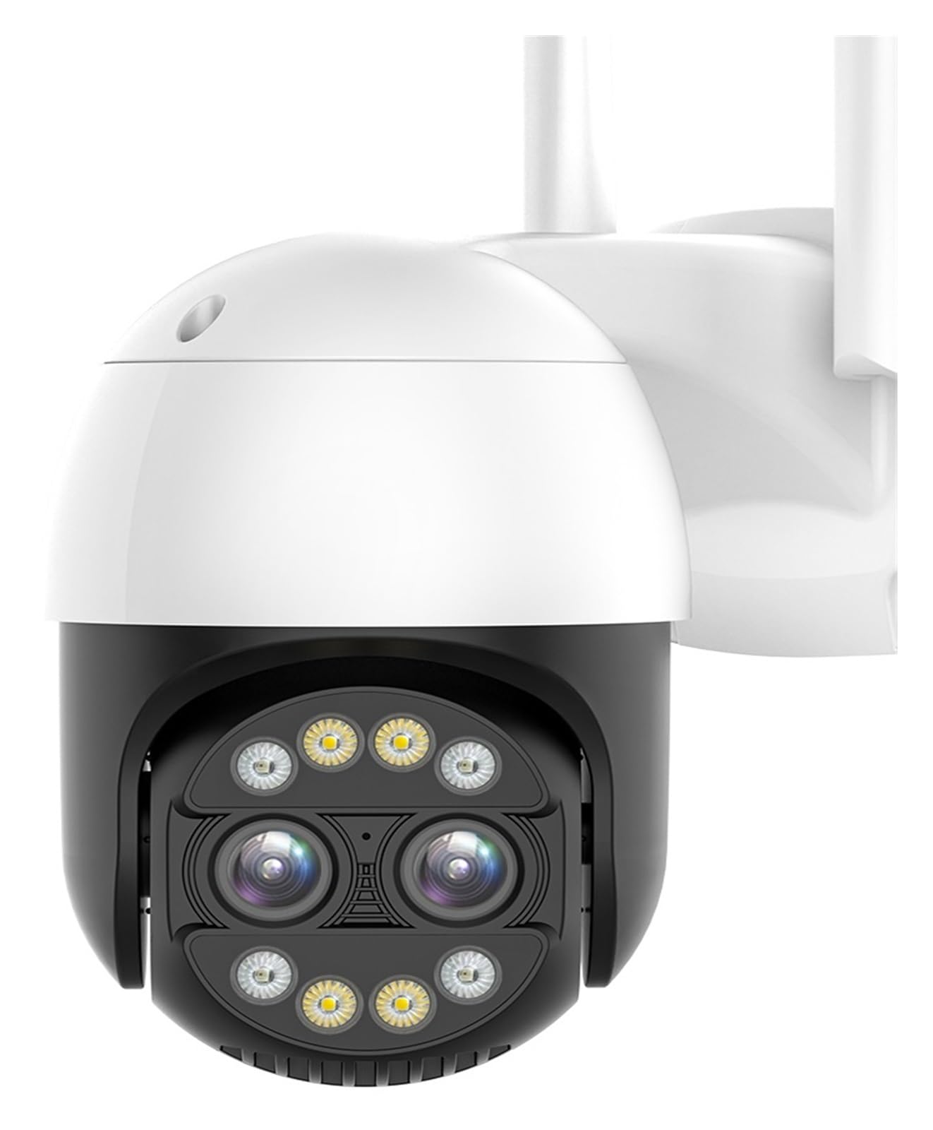 CVFRDD 4K 8MP IP Camera 2.8+12mm Dual Lens 8X Zoom PTZ Camera Outdoor 2K Security CCTV Camera Auto Tracking P2P Surveillance(8MP 32G Card)