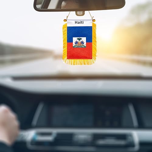 Miniatura 10 de WXTWK Bandera de Líbano de 3 x 5 pulgadas, bandera para colgar en la ventana del Líbano, pequeñas banderas de automóvil, pancartas de decoración de
