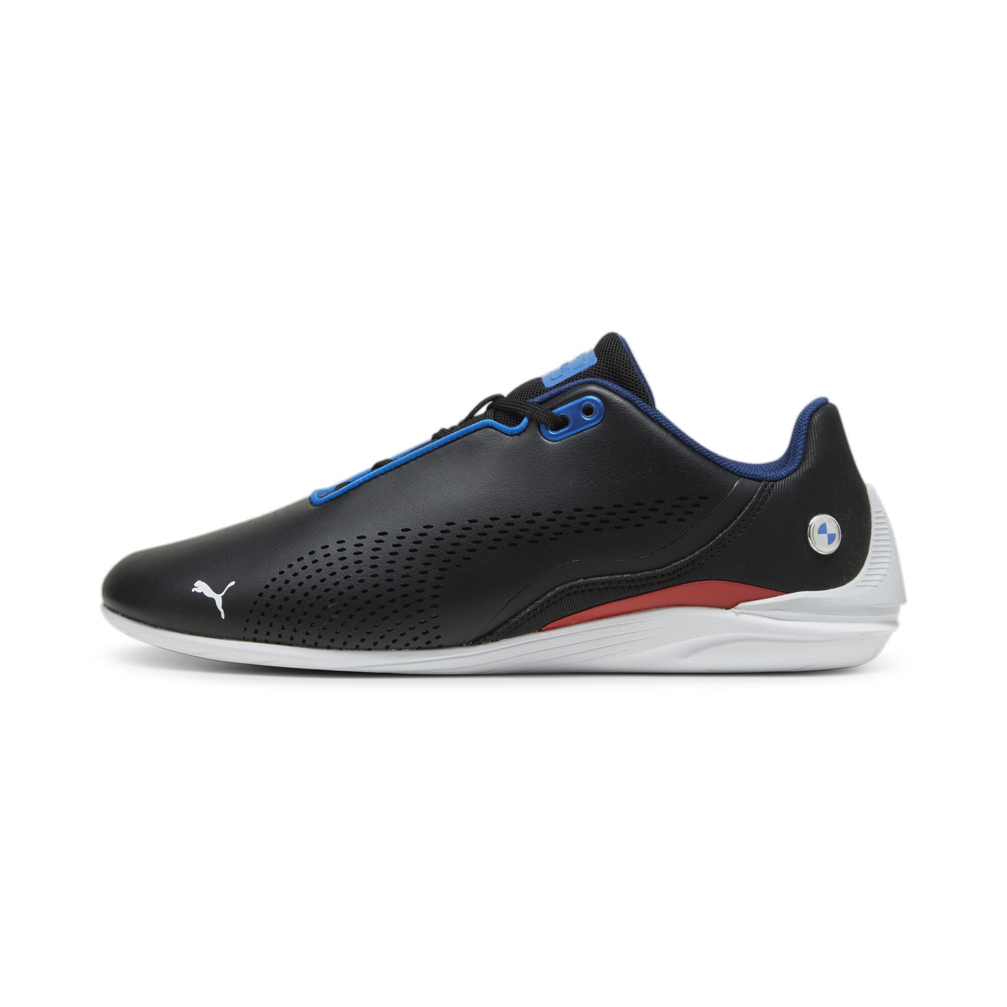 PUMA Zapatillas Unisex BMW MMS Drift Cat DecimaSneaker, Puma Negro Pro Azul Pop Rojo, 45 EU