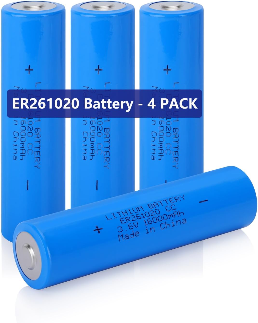 ER261020 CC Batteries 3.6 Volt Lithium Battery(4 Pack)