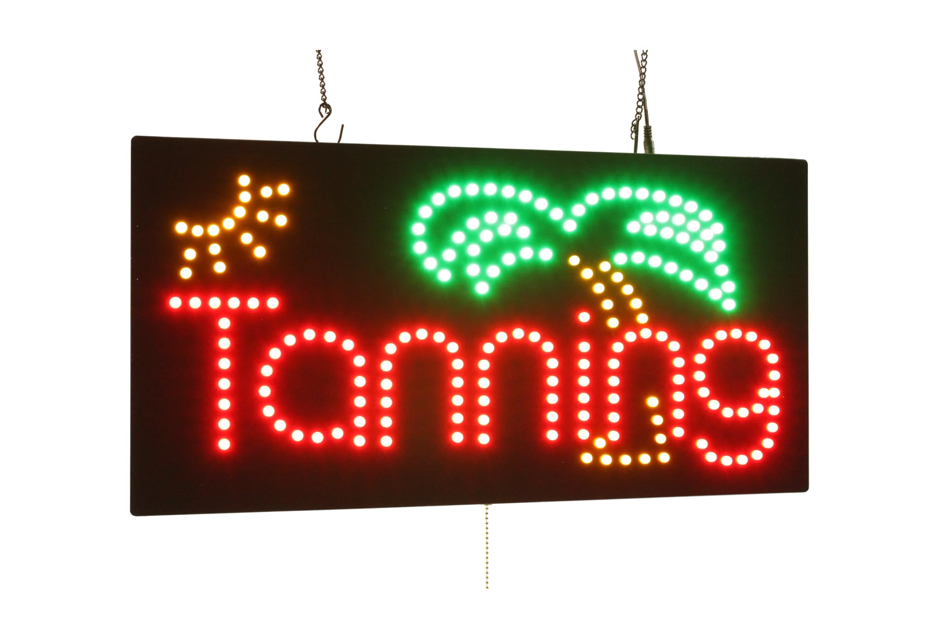 Néon LED Open Tanning haute visibilité pour vitrine et commerce - 7