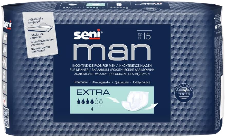 Man Extra Leakage Men's Nappy Pack of 15 - Pack of 2