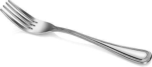 Miniatura 59 de New Star Foodservice 58147 Slimline Pattern, acero inoxidable 18/0, cucharadita, 6 pulgadas, juego de 12