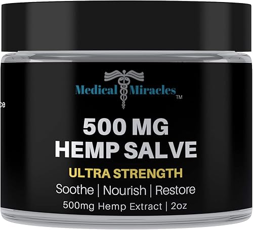 Medical Miracles 500 mg Ultra Healing Hemp Salve