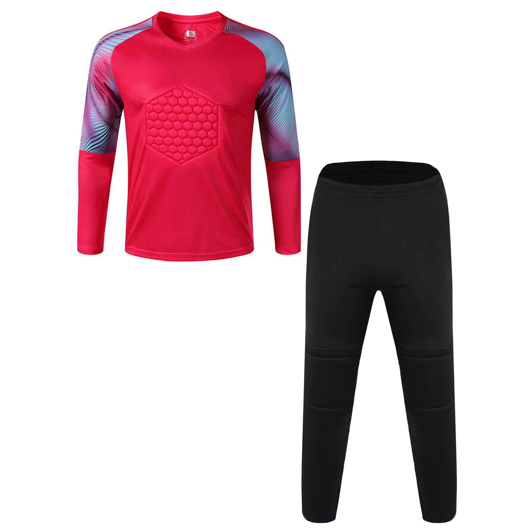 Maillot de Gardien de Foot Enfant Ensemble Gardien de But Football