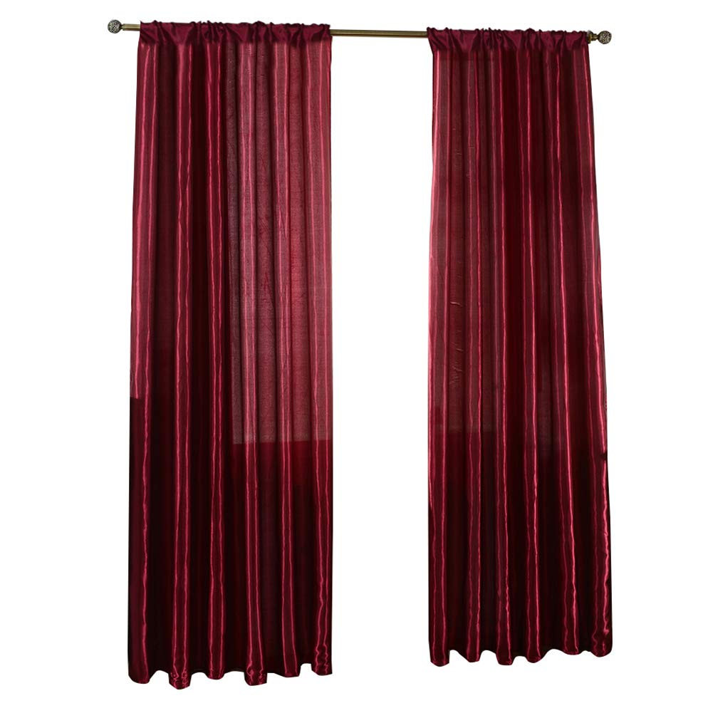 Tenda Oscurante In Raso Con Occhielli – Pannello Singolo 100x200 Cm (Marrone, Termico E Isolante) - 3