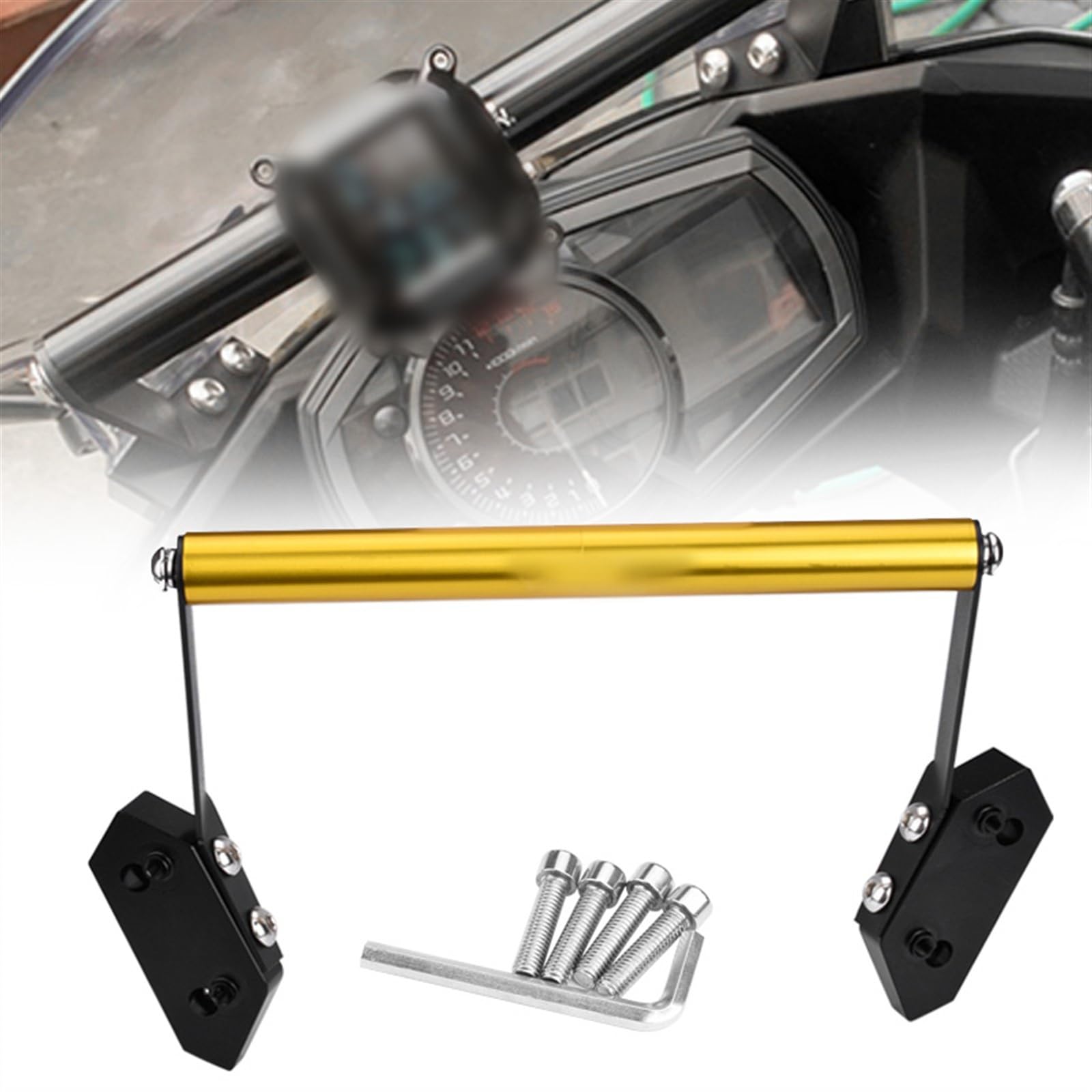GPS Navigation Handlebar Bracket Extension for Kawasaki for NINJA400 for Ninja250 for Ninja 400 250 2018 2019 2020 2021 2022