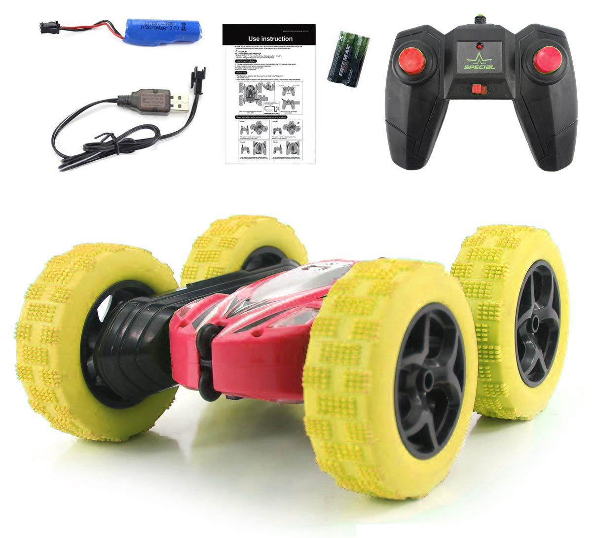 See full amazon price history chart for Magicwand R/C Rechargeable ABS Plastic 360 Degree Rolling,Rotating Off-Road Monster Stunt with Led Lights【3 Yrs & Up】【Pack of 1】【JZL Red & Yellow】 Magicwand R/C Rechargeable ABS Plastic 360 Degree Rolling,Rotating Off-Road Monster Stunt with Led Lights【3 Yrs & Up】【Pack of 1】【JZL Red & Yellow】 (B08GJK5Z8L) Amazon Price History, Amazon Price Tracker