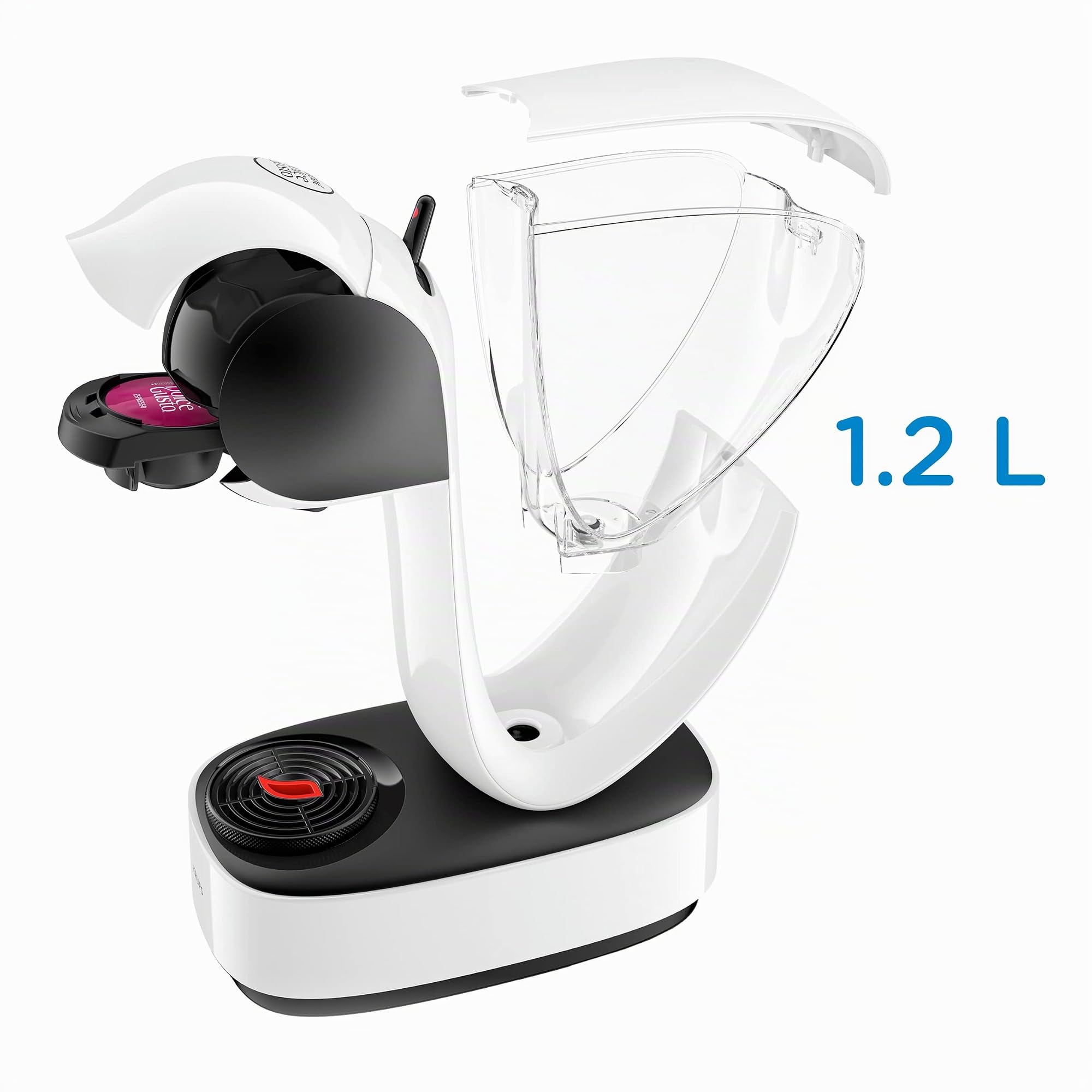 Krups infinissima macchina per caffè Nescafé Dolce Gusto, Bianco