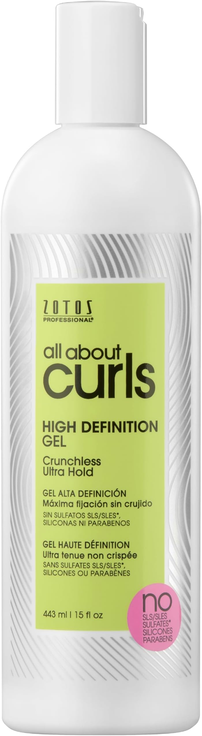 ALL ABOUT CURLS High Definition Gel | For Curly Hair Styling | Alcohol-Free | Moisturize, Define & Enhance Texture | Reduce Frizz & Boost Shine | Crunchless Ultra Hold | Vegan, Sulfate & Paraben Free