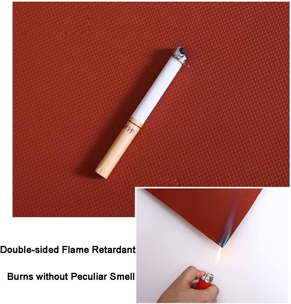 Fireproof Welding Blanket Roll - 39in Width, Waterproof Silicone Coating, Flame Retardant, Wear Resistant Tarpaulin for Equipment, Ship, Car, Roof - Cuttable & Durable