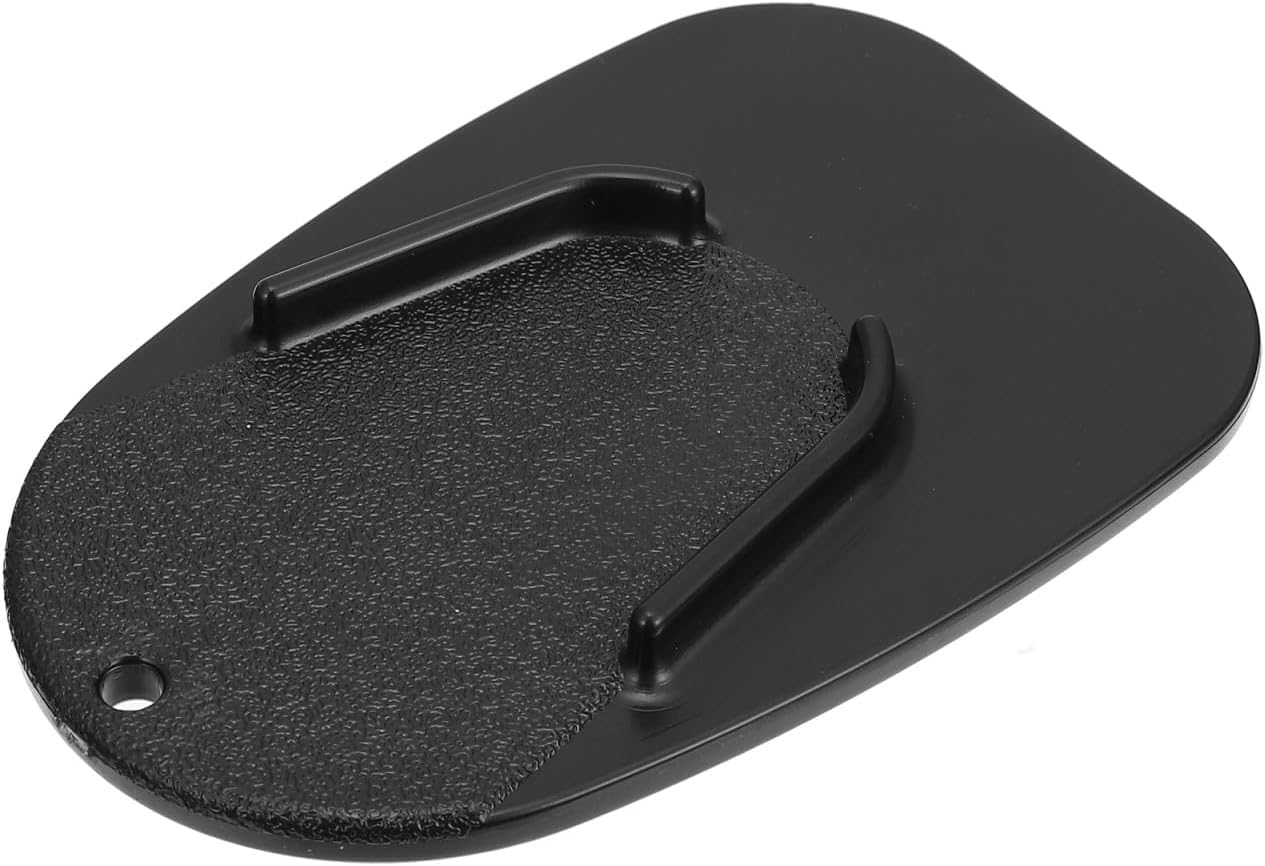 1pc Motorcycle Kickstand Pad Non-slip Foot Support for Enhanced Stability Lightweight and Compact Side Stand Extension for Easy Storage and Use All Motorbikes