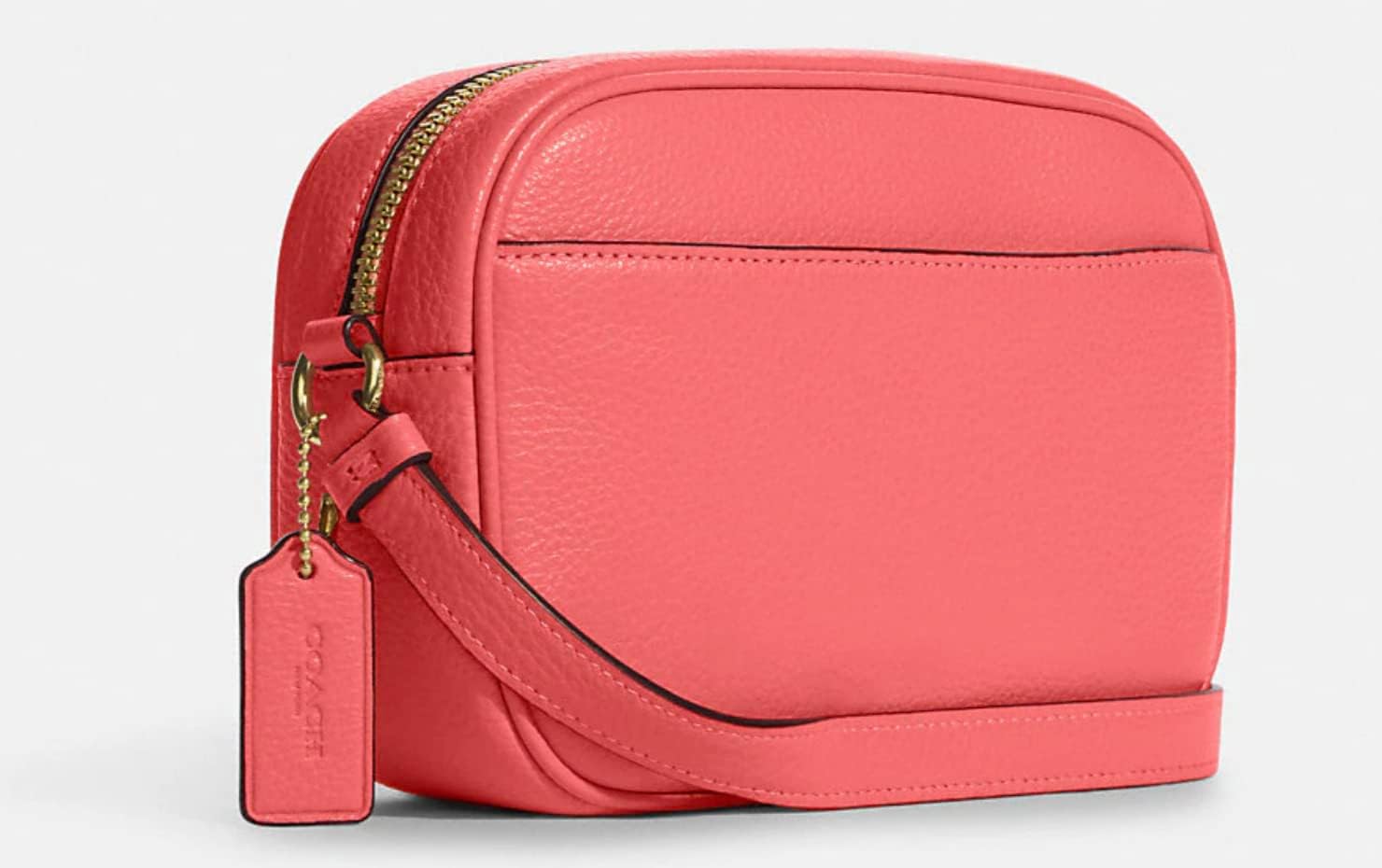 Coach Mini bolsa de cuero para cámara Jamie (limonada rosa), Im