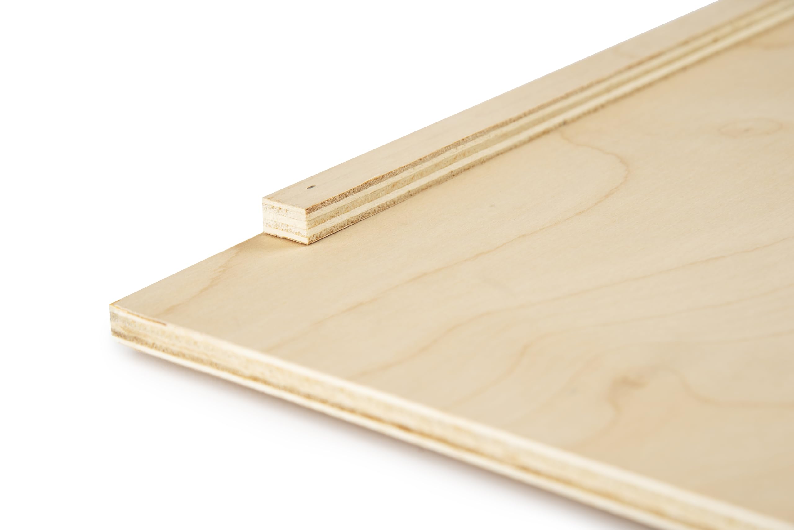 Excelsa Tabla de cortar de madera multicapa de abedul, 80 x 60 cm, para pasta y cocina