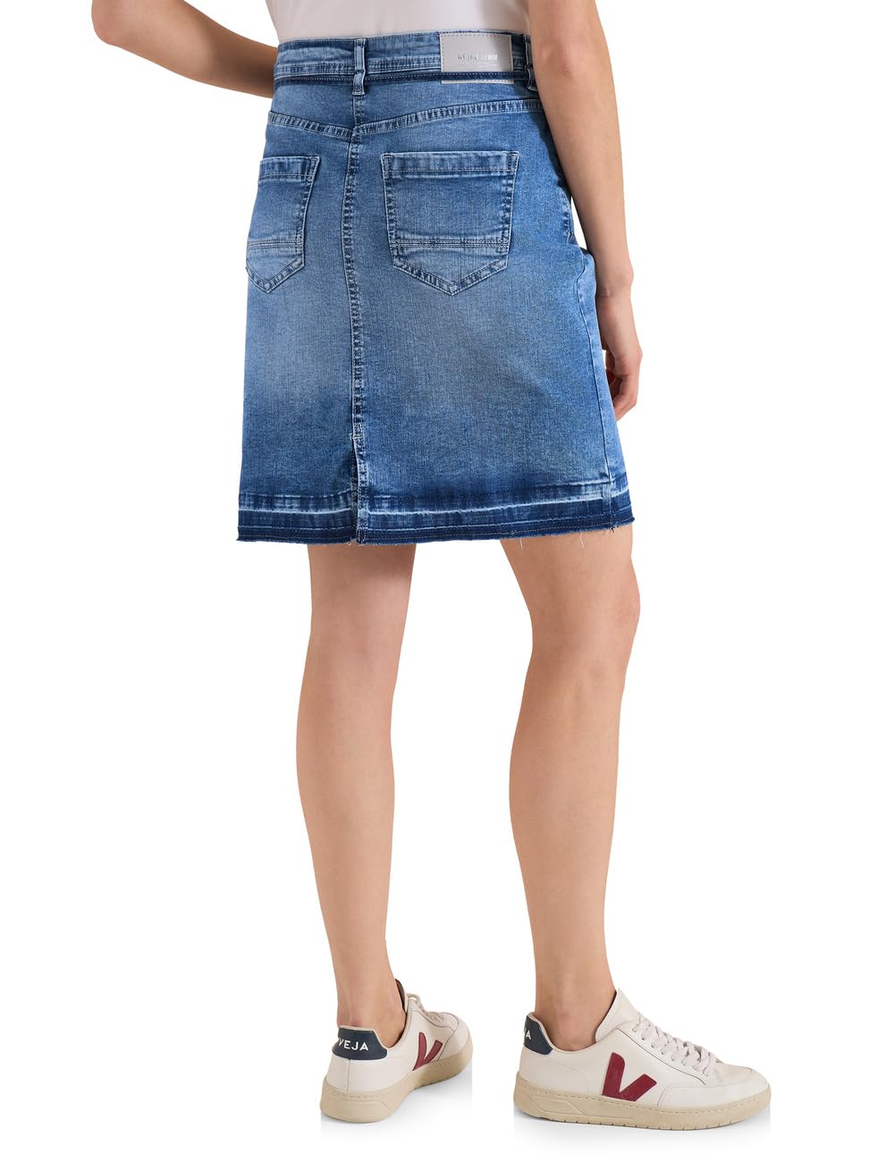 Cecil 3610267 Gonna in Jeans con Dettaglio Cintura Donna (Pacco da 1)