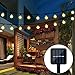 Produktbild LED-Lichterkette für Garten, 30 Kristallkugeln, wasserdicht, 8 Modi, solarbetriebene Lichter, dekorative Beleuchtung für Haus, Garten, Party, Festival, 7,3 Meter