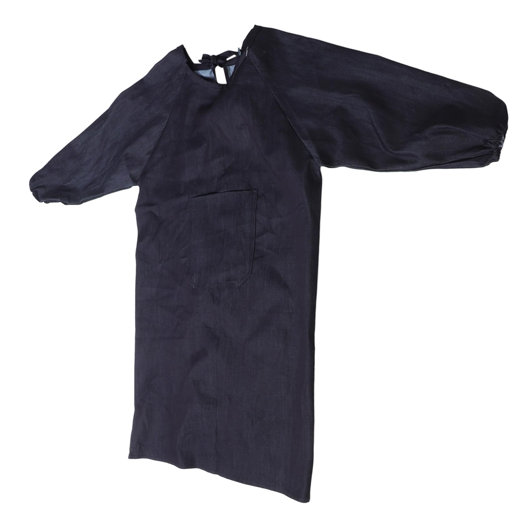 OSALADI Men's with Large Pockets Grooming Smock Welding Apron Sleeves Art Smocks for Adults