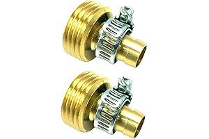 BRUFER Garden Hose Thread Swivel Adapters