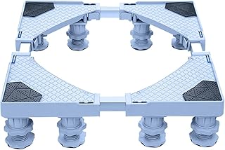 Base de suporte para máquina de lavar Base ajustável multifuncional Suporte de base de máquina Suporte de geladeira Comprimento do suporte 44-75cm Suporte de base de geladeira para